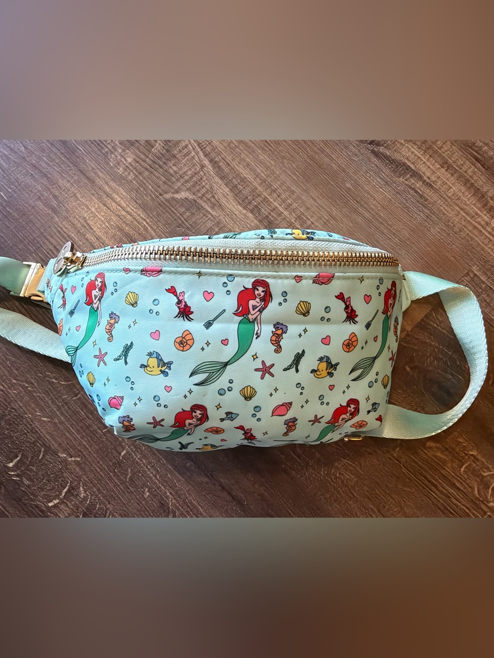 Stoney Clover Lane x Disney Princess Ariel Making Waves Classic Fanny Pack EUC